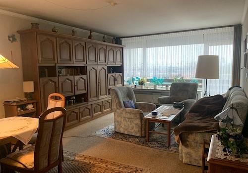 Ansicht Wohn,- Esszimmer