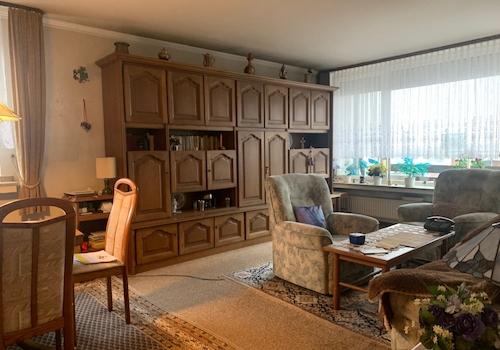 Ansicht Wohn,- Esszimmer