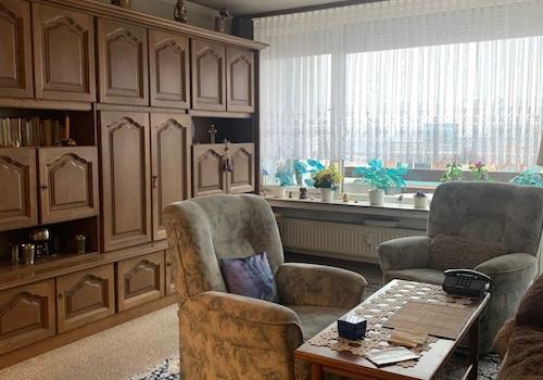 Ansicht Wohn,- Esszimmer