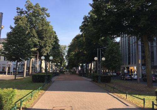 Flanieren direkt vor der Haustür