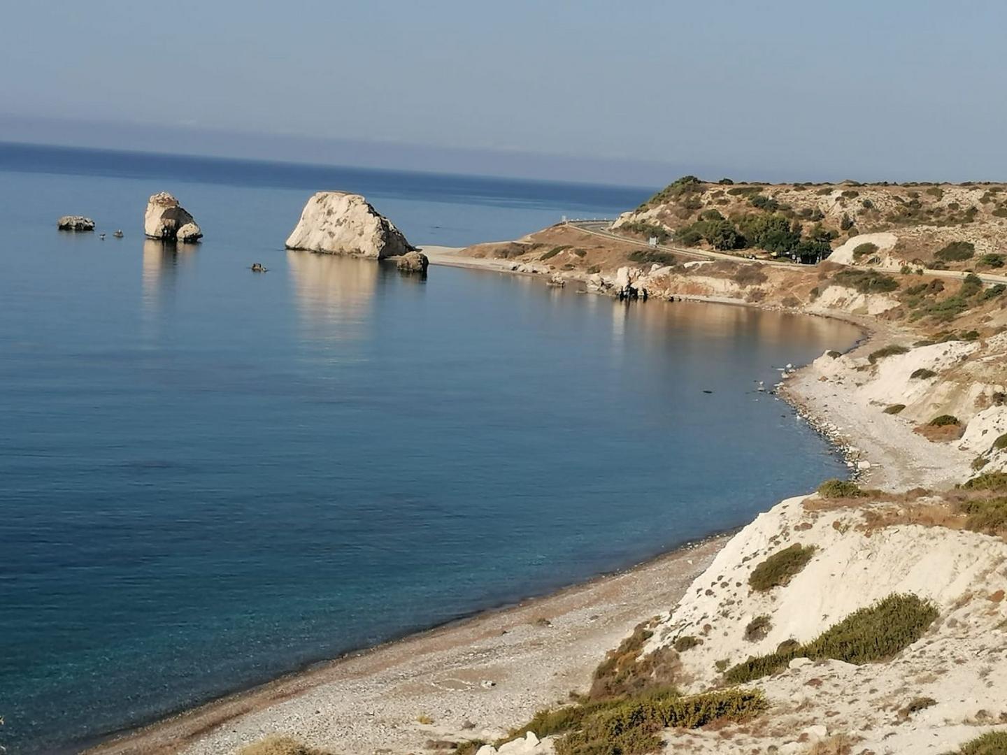 Blick zur Küstenstraße