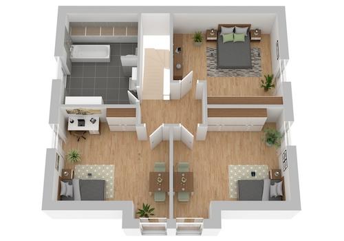 FIBAV Markenhaus Lauingen - möglicher Grundriss DG