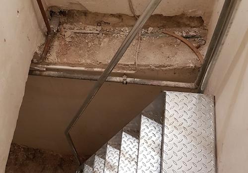 Treppe zum Gewölbekeller