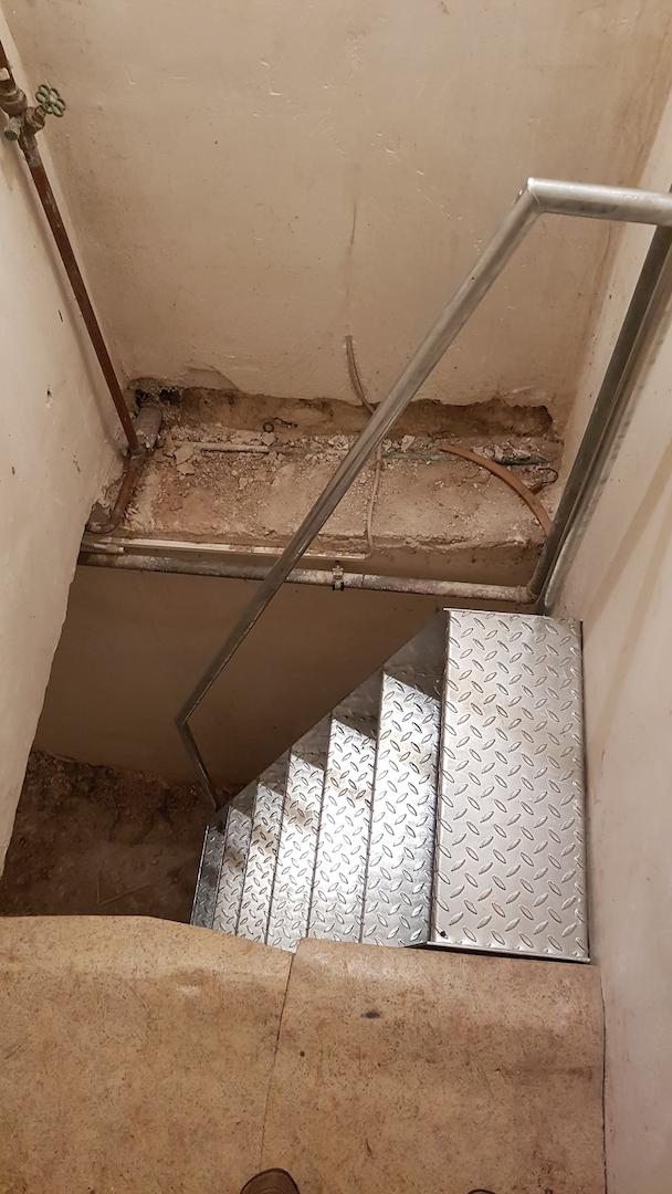 Treppe zum Gewölbekeller