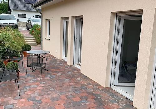 Terrasse der Kellereinheiten
