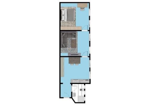 Grundriss 1. OG hinten