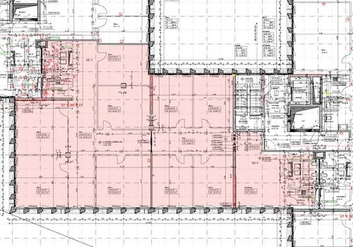 Grundriss 3. OG, 420 m²