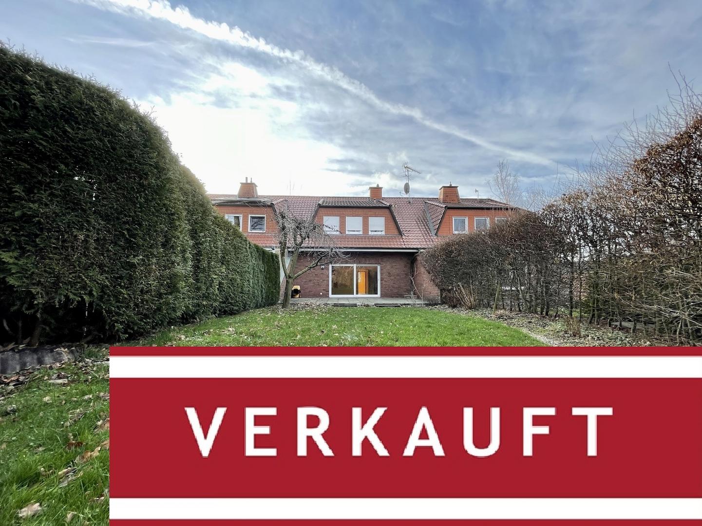 Rückansicht Haus und Garten