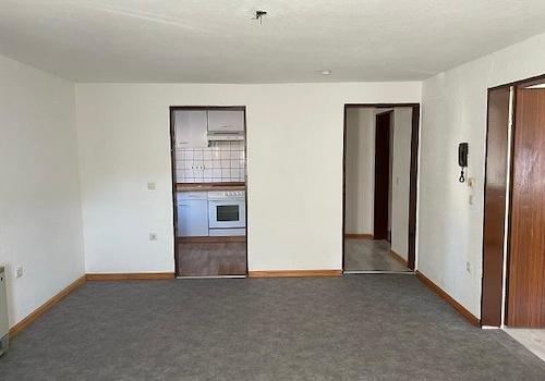 OB7 Beispielwohnung Wohnzimmer