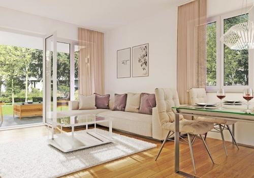 Wohnzimmer EG-Wohnung