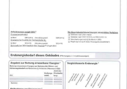 Energieausweis Seite 2