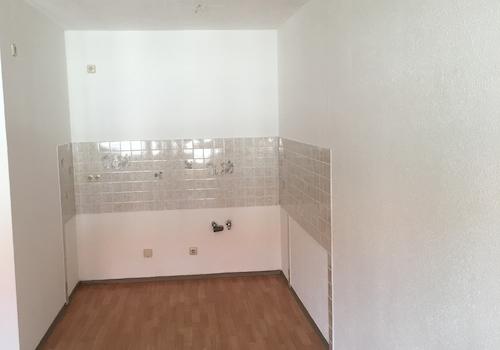 offene Küche im Wohn- und Eßbereich