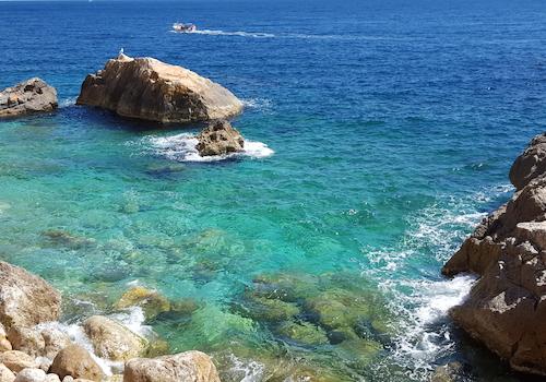 Felsenbucht zum Naturpark 