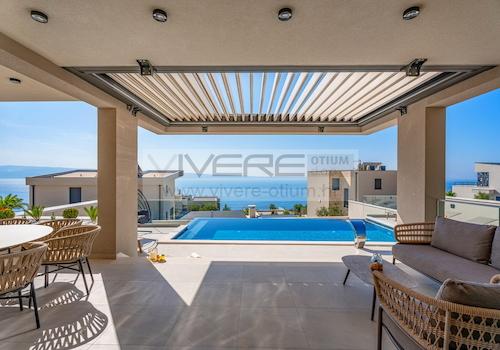 Meerblick von Terrasse