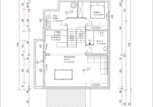 Grundriß: Souterrain