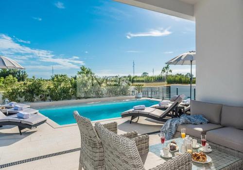 Überdachte Terrasse