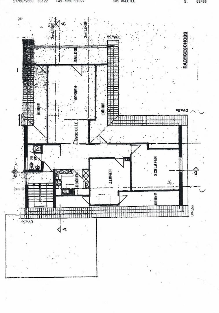 Grundriss Dachgeschoss