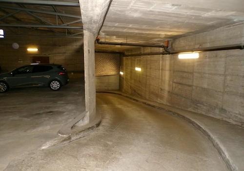 11 Blick auf die innere Zufahrtsrampe