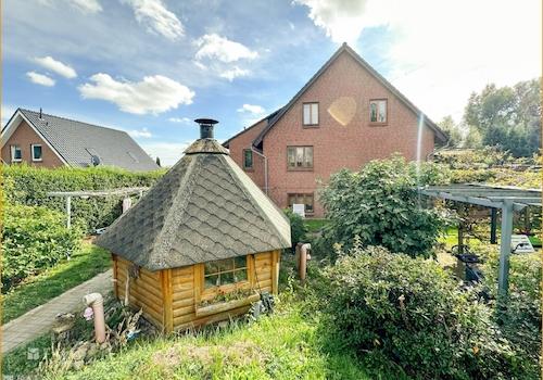 Grillhaus Rückseite