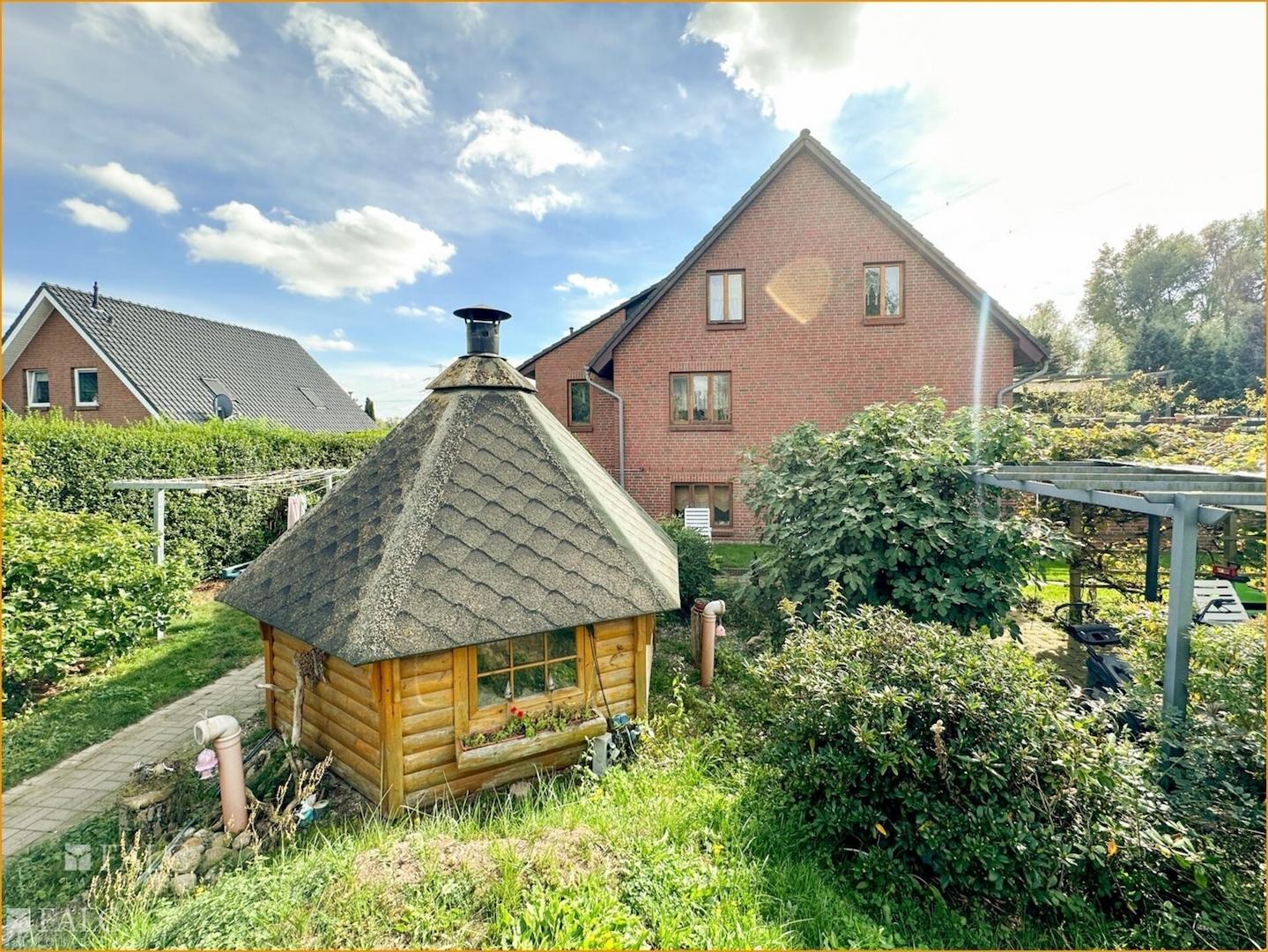 Grillhaus Rückseite