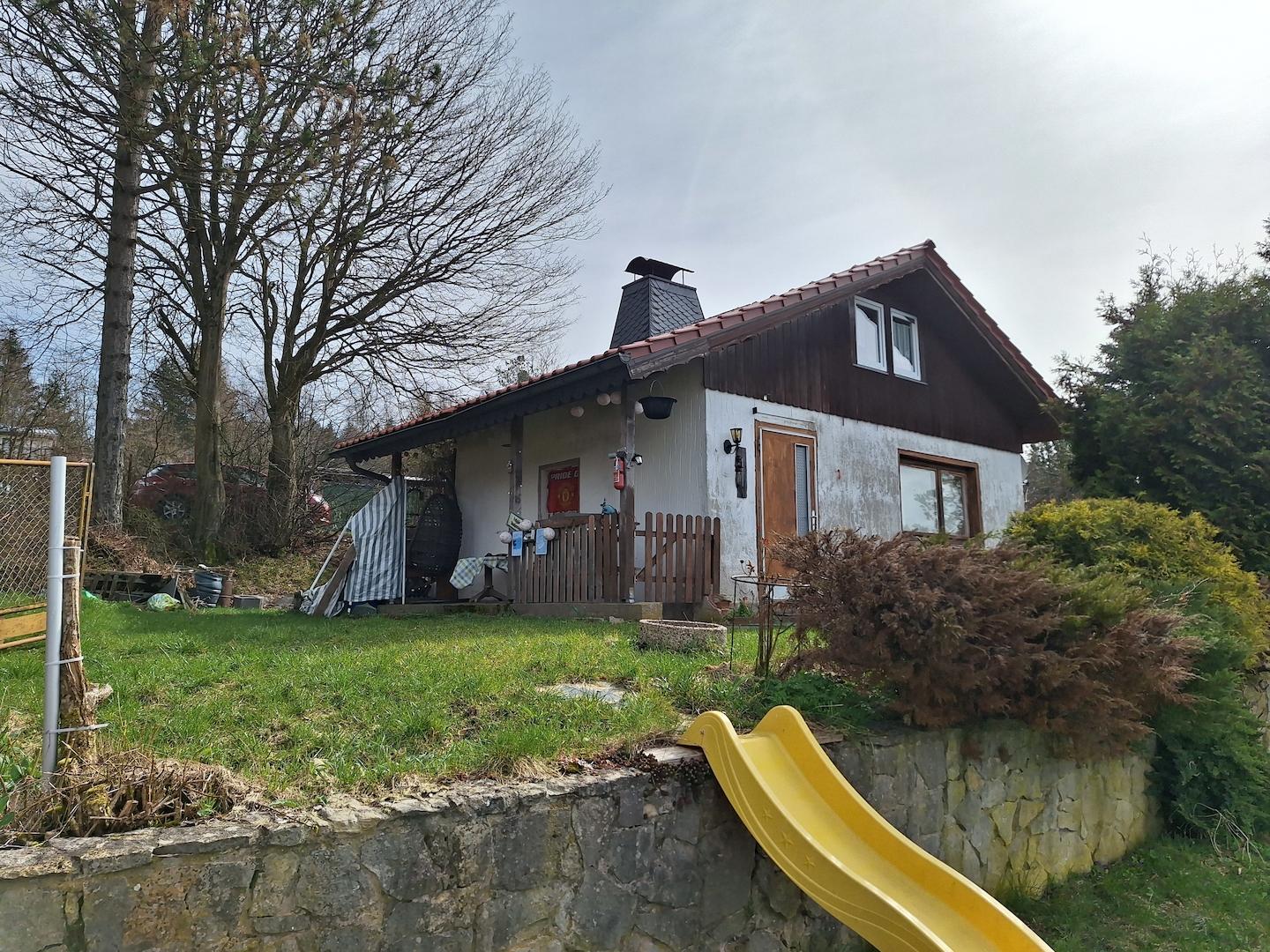 vom unteren Garten zum Wochenendhaus