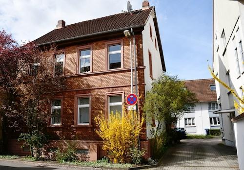 Klinkerfassade Straßenseite