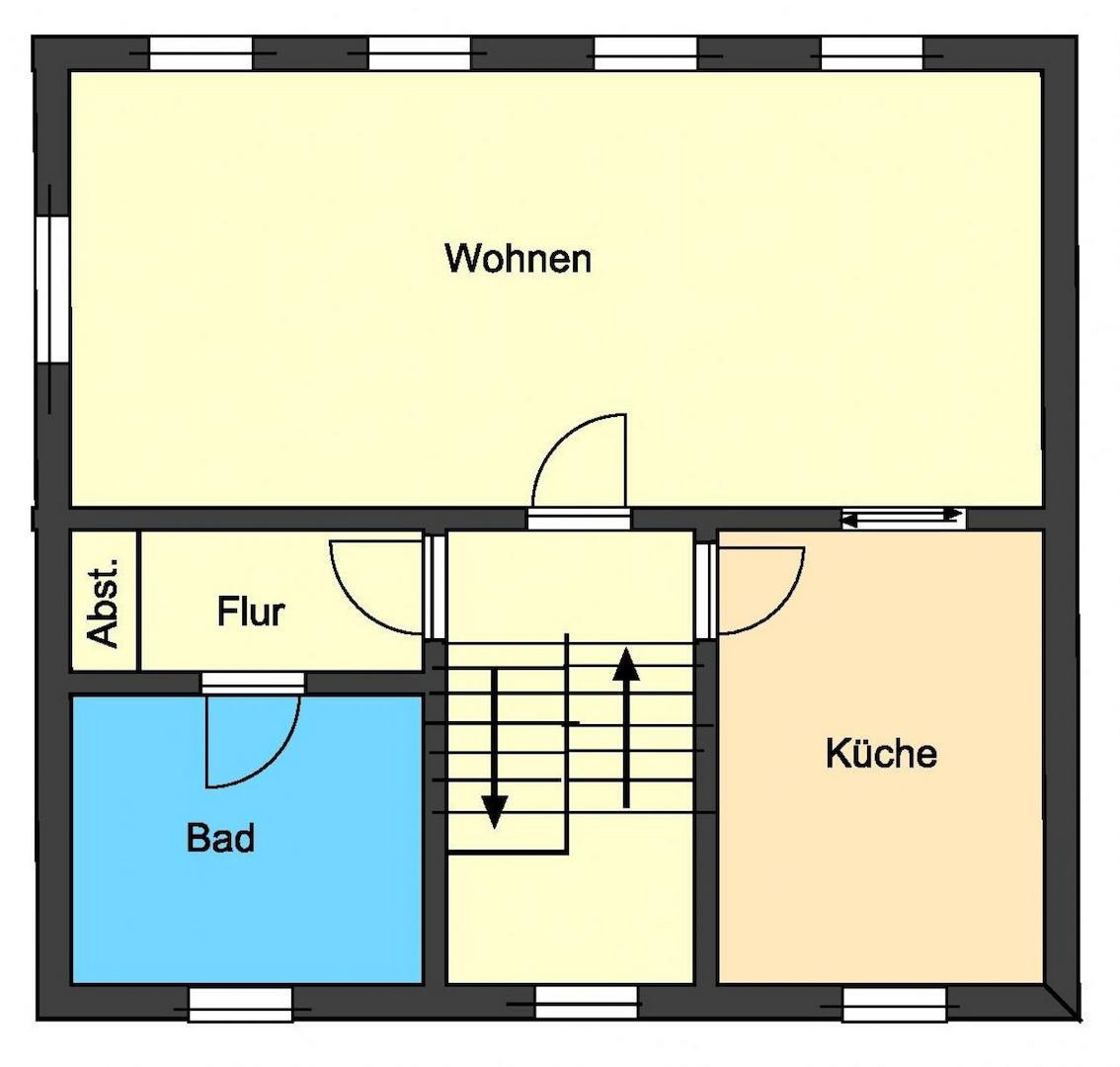 Grundriss Obergeschoss