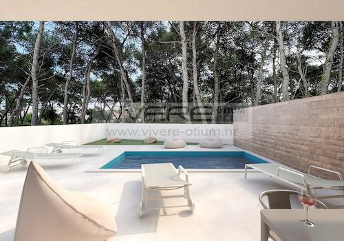 Terrasse mit Pool