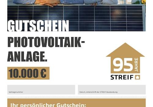 Gutschein Jubi-Spezial -Photovoltaikanlage