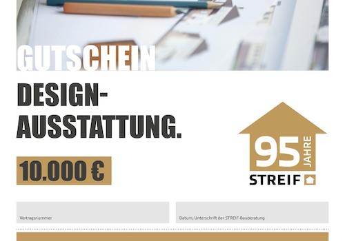 Gutschein Jubi-Spezial -Design-Ausstattung