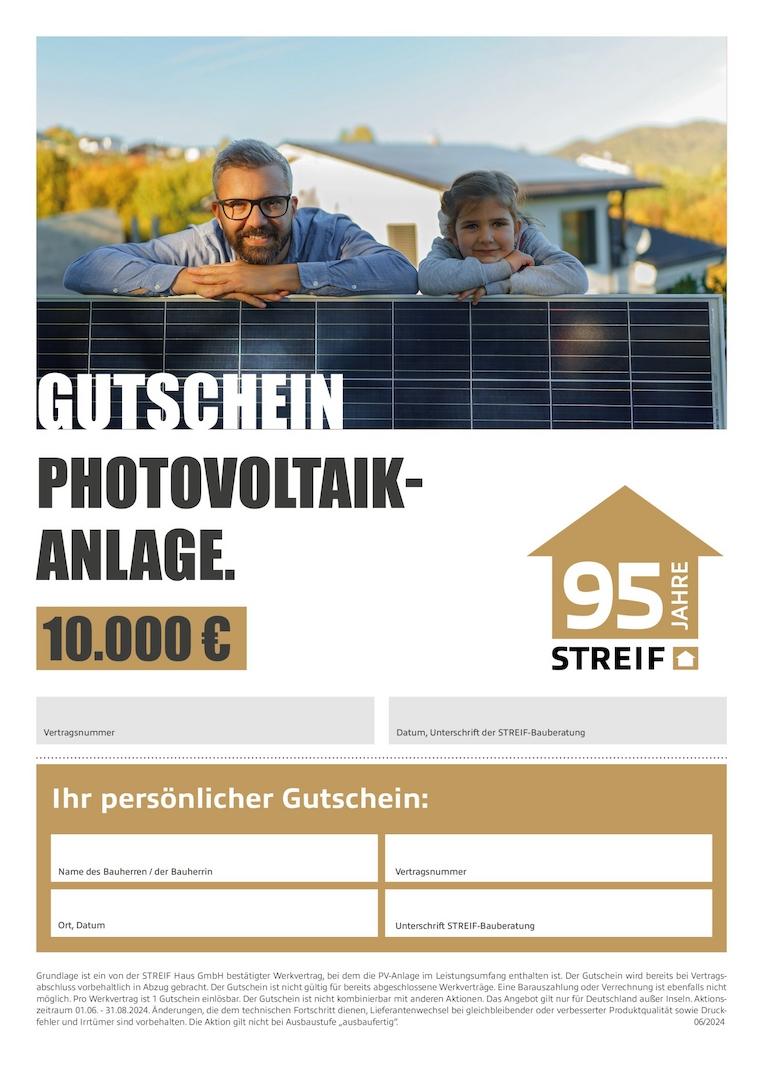 Gutschein Jubi-Spezial -Photovoltaikanlage