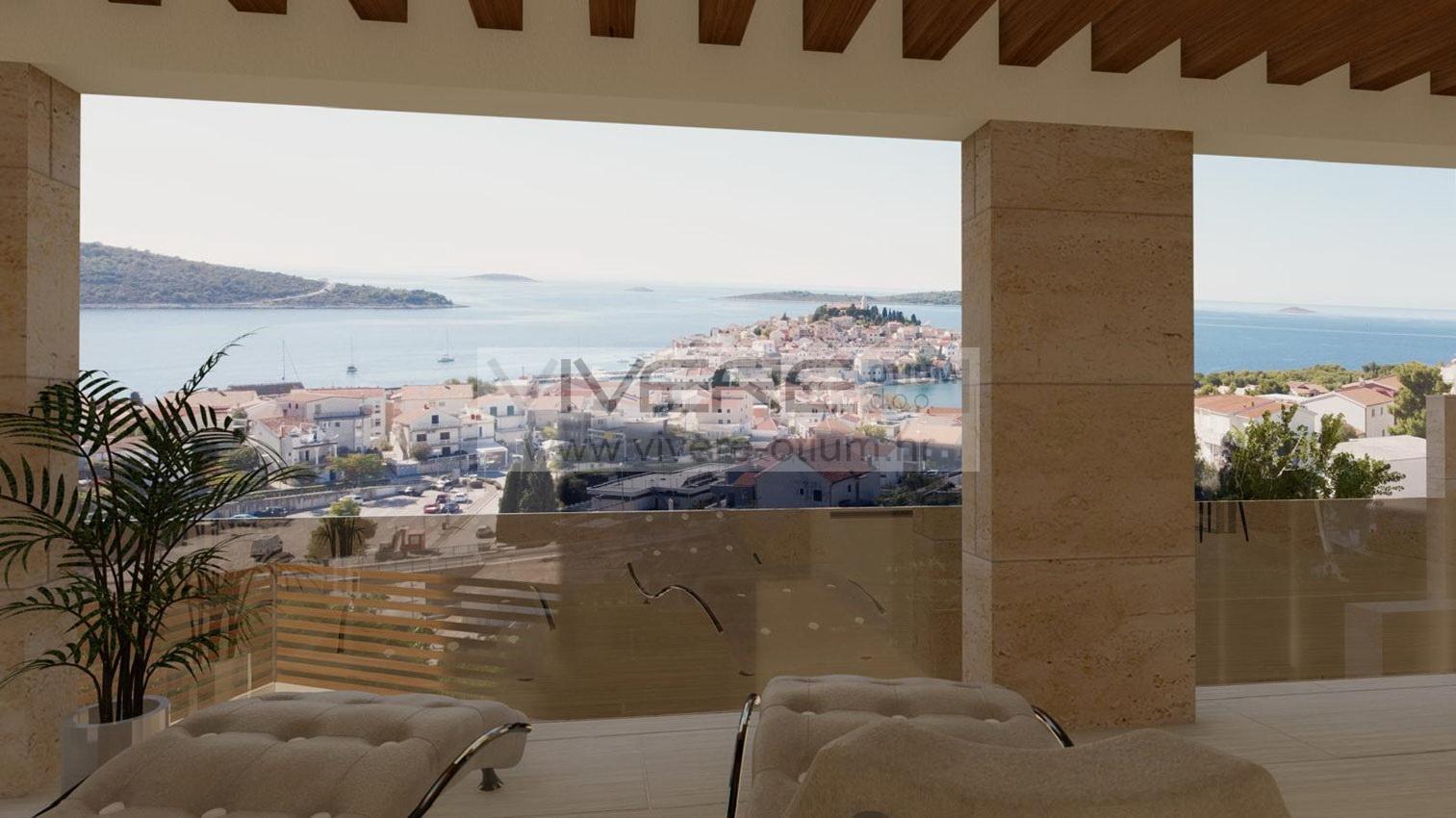 Loggia mit Meerblick