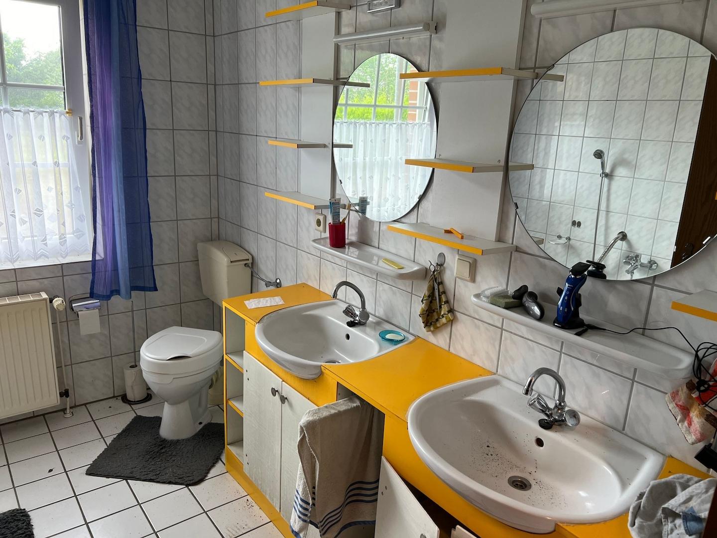 ... und zwei Waschbecken