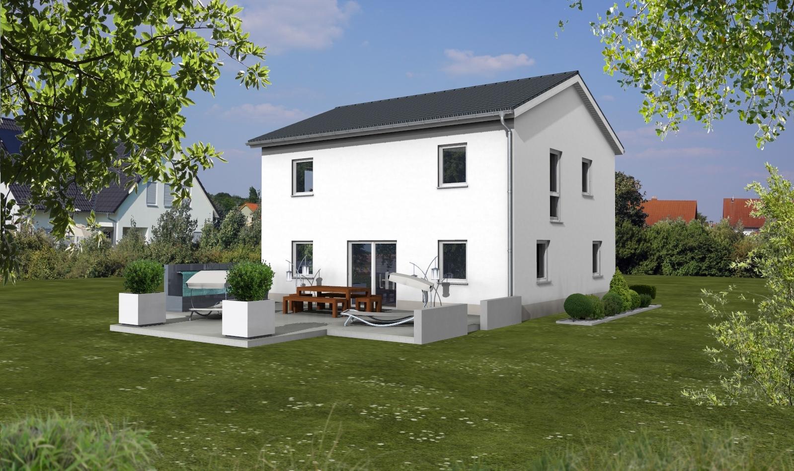 Aktionshaus mit Vollgeschoss