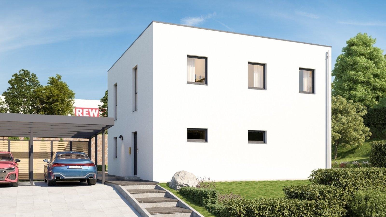 Ansicht von der Straße