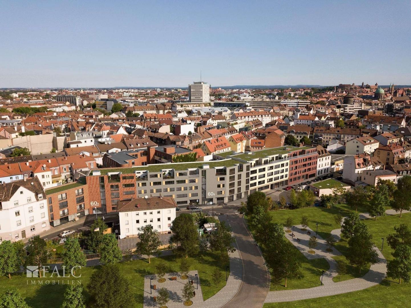 Ansicht von der Ferne 