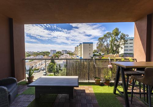 Ausblick von der varanda