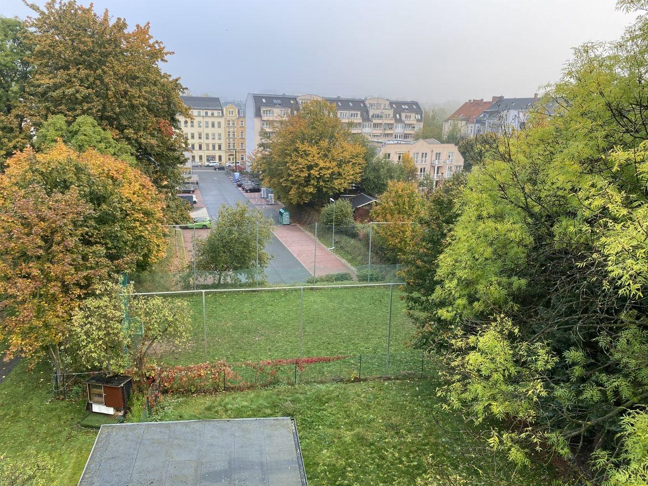 Ausblick vom Balkon