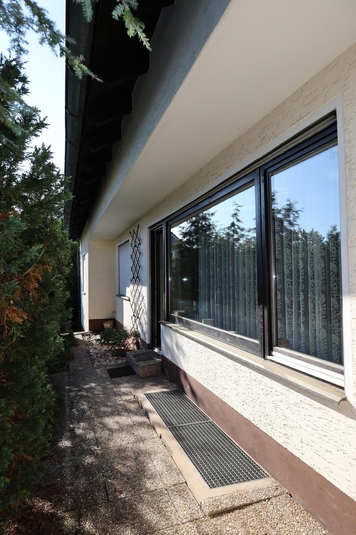 Außenansicht Wohnzimmer 