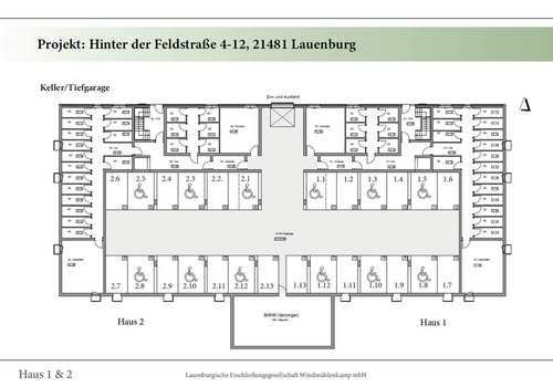 Tiefgarage & Abstellräume