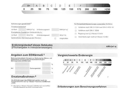 Energieausweis Seite 2