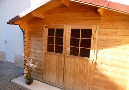 Platz für eine Outdoor-Sauna