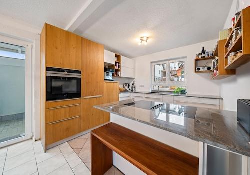 Wohn-, Essbereich / Küche