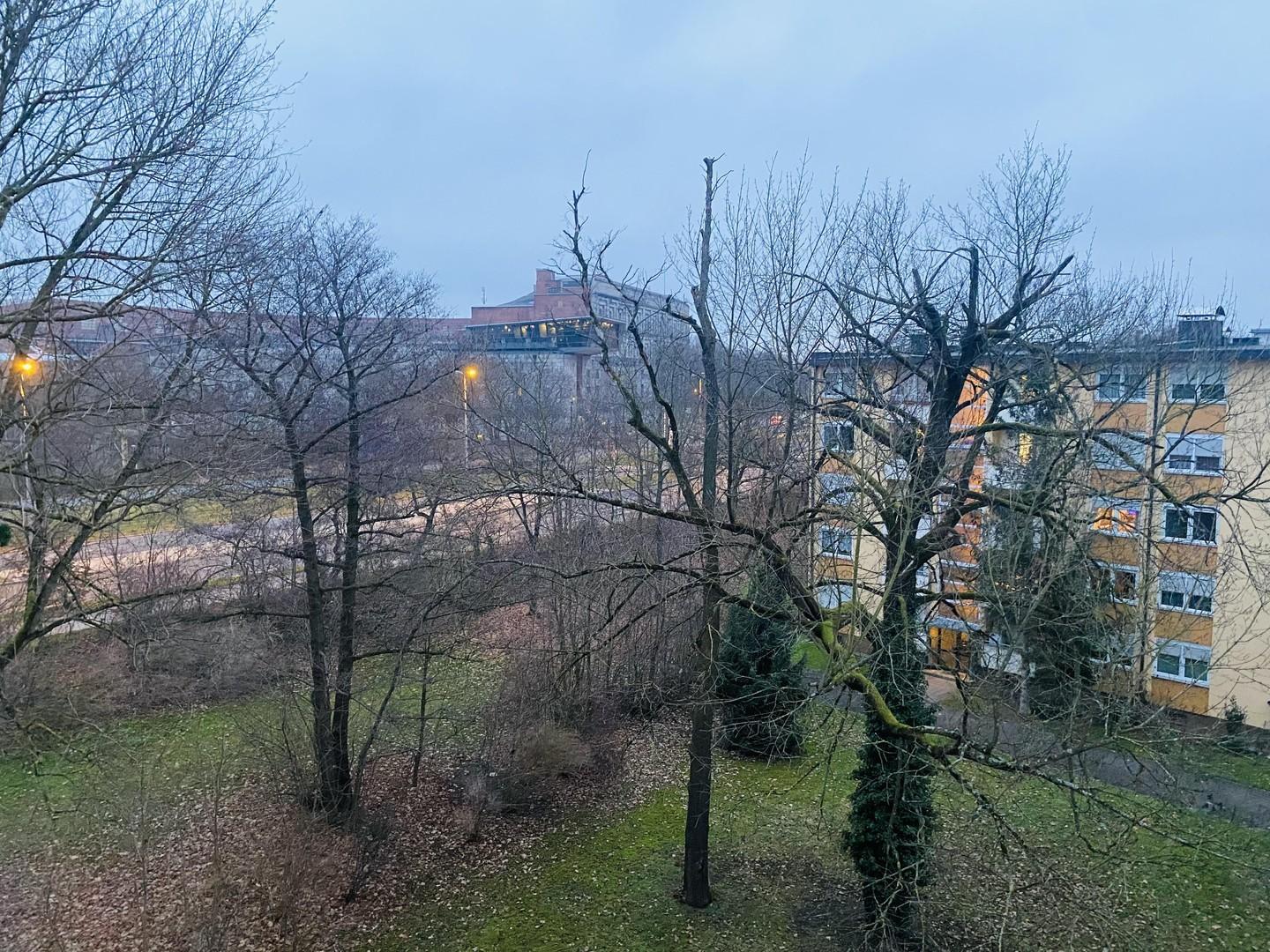 Ausblick Balkon