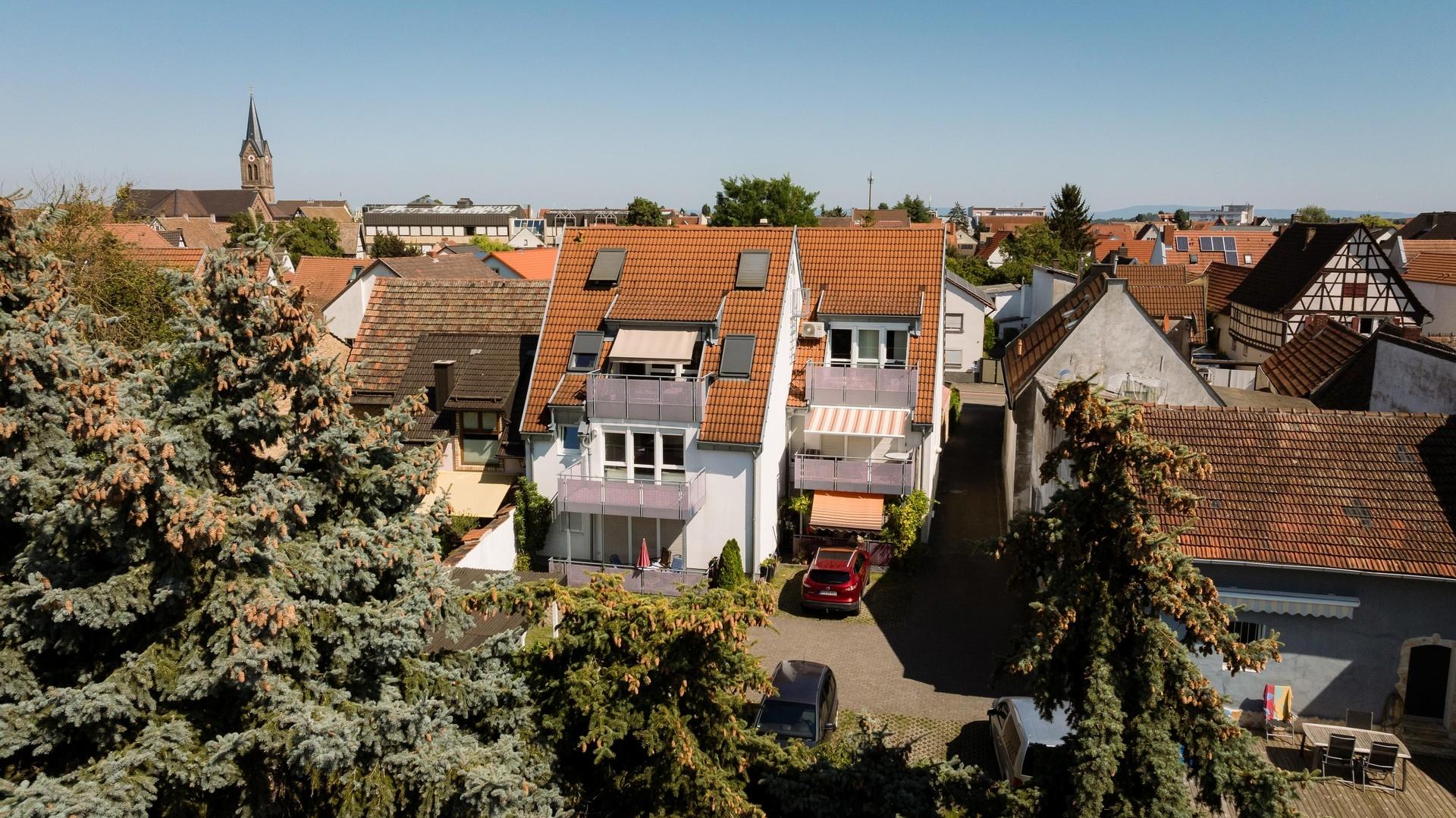 Hausansicht vom Hof