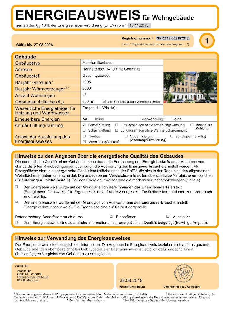 Energieausweis