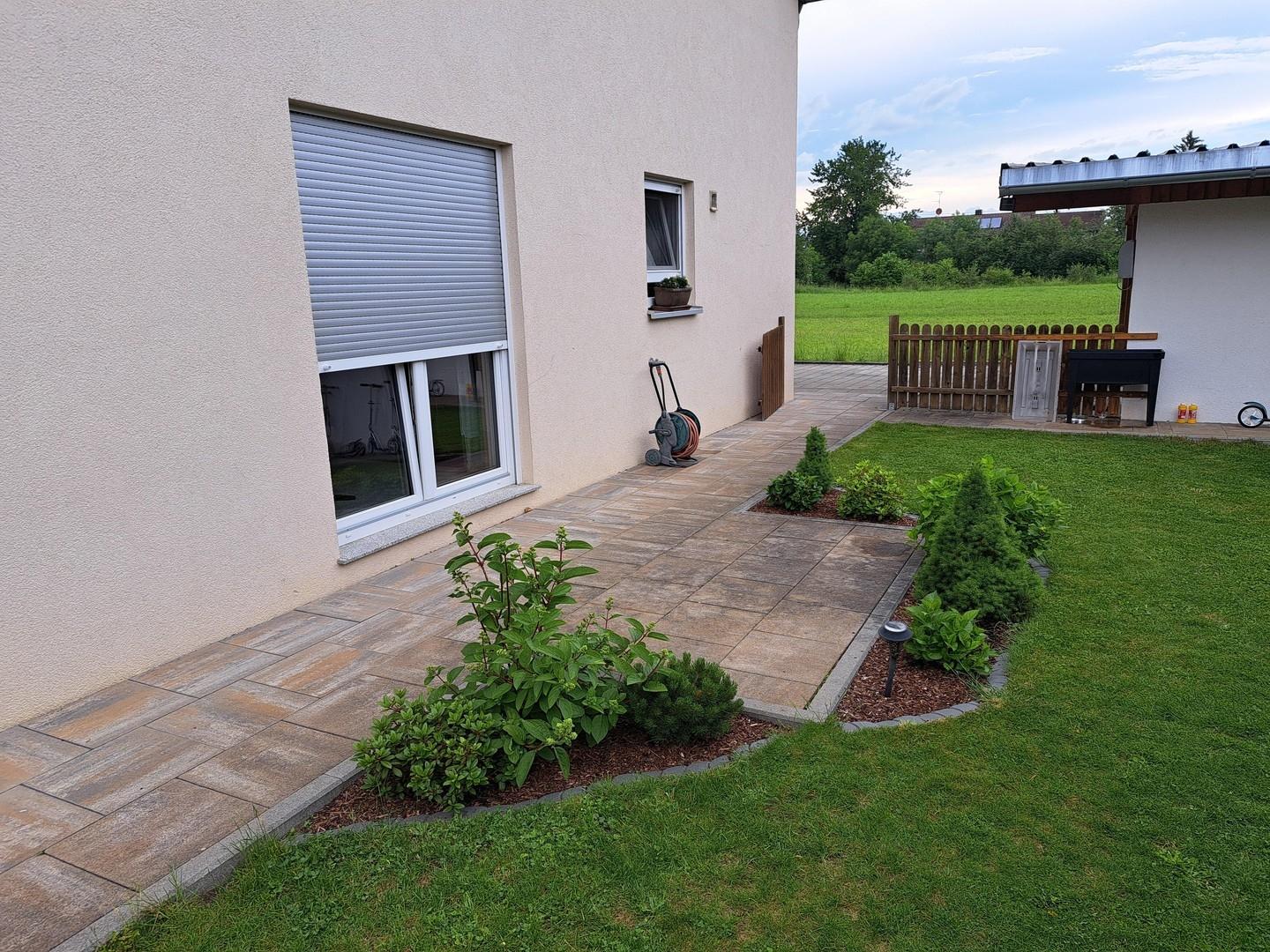 Garten Ostseite