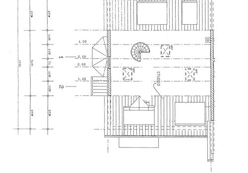 Dachgeschoss der Wohnung
