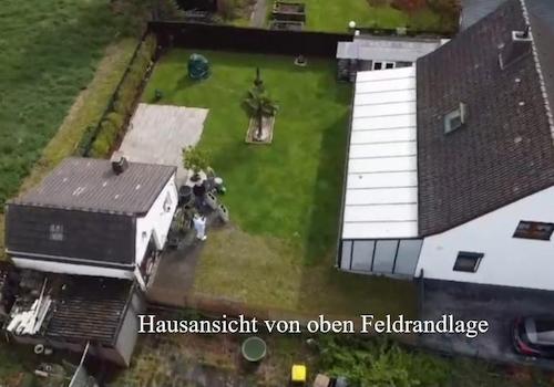 Draufsicht Feldrandlage