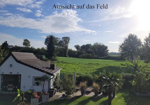 Ansicht auf das Feld